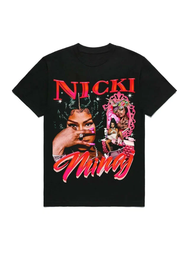 Nicki Minaj Rap Hip Hop 90s Retro Vintage T Shirt